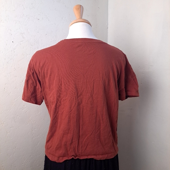 Stranger Things | Rusty red cropped women's graphic t shirt - Picture 3 of 10